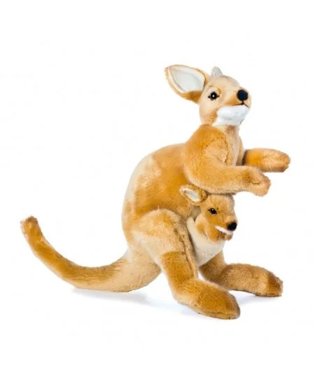 Pluszowy kangur z dzieckiem 2782 Hansa Hansa - 1