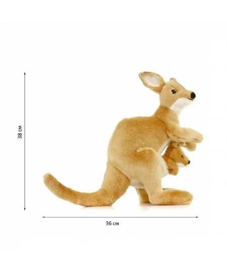 Peluche canguro con baby 2782 Hansa Hansa - 3