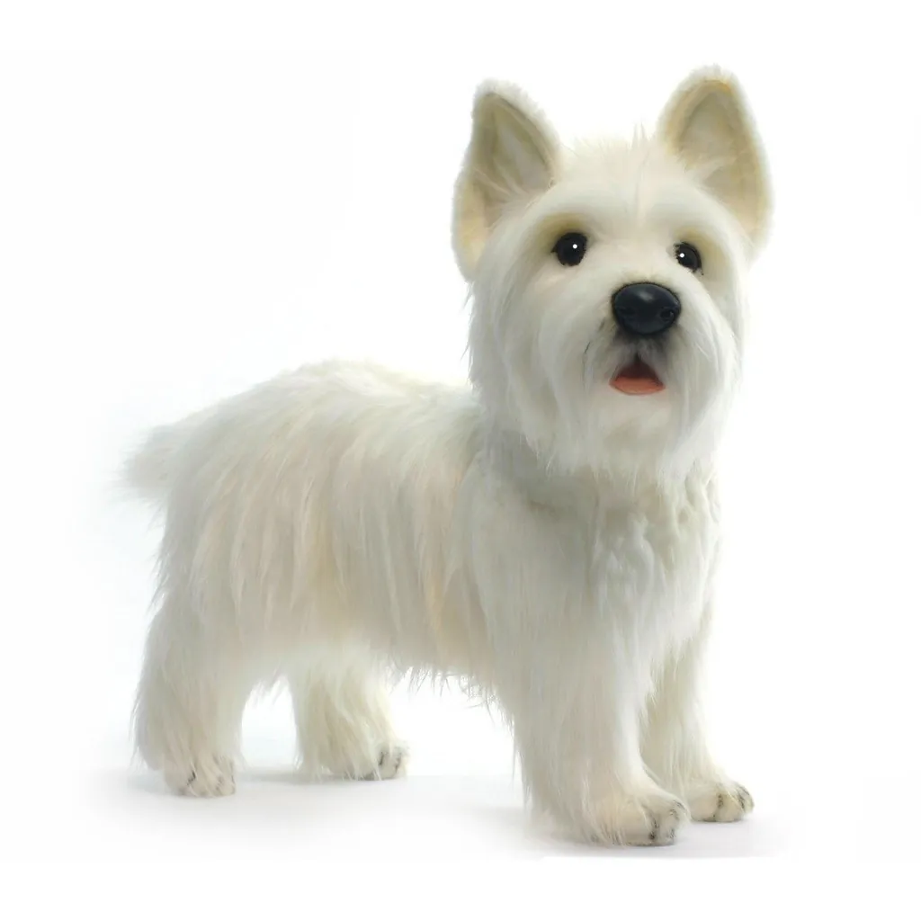 Peluche perro West Highland terrier 4567 Hansa Hansa - 1 Peluche perro West Highland terrier 4567 Hansa Hansa - 1