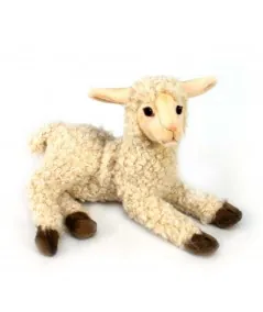 Peluche agneau blanc stretch 4773 Hansa Hansa - 1