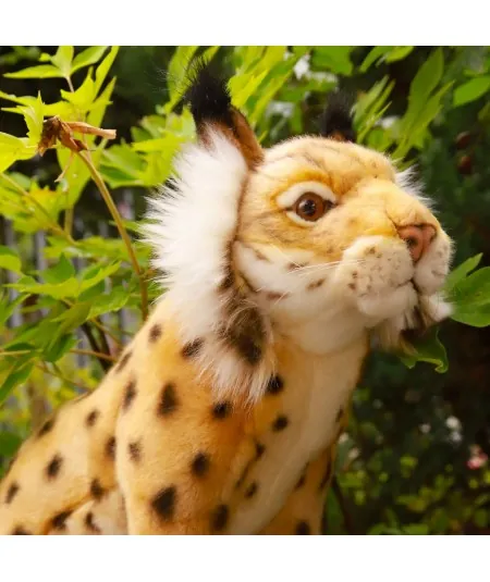 Peluche lince spagnola seduta 4916 Hansa Hansa - 3