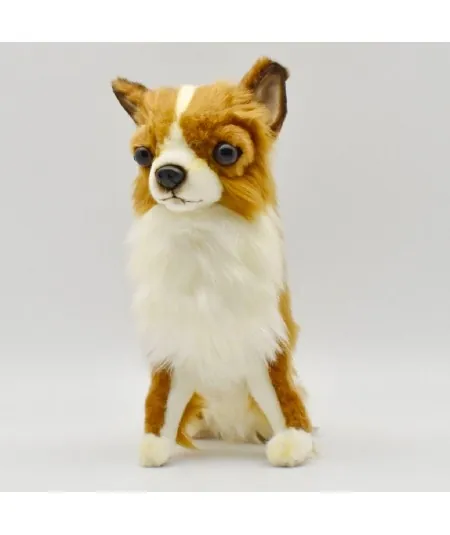 Pluszowy Chihuahua siedzący z długimi włosami 6502 Hansa Hansa - 2