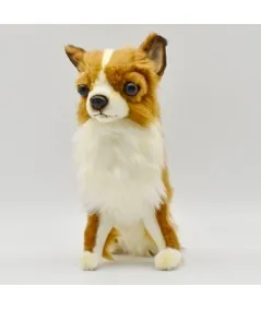 Pluszowy Chihuahua siedzący z długimi włosami 6502 Hansa Hansa - 2