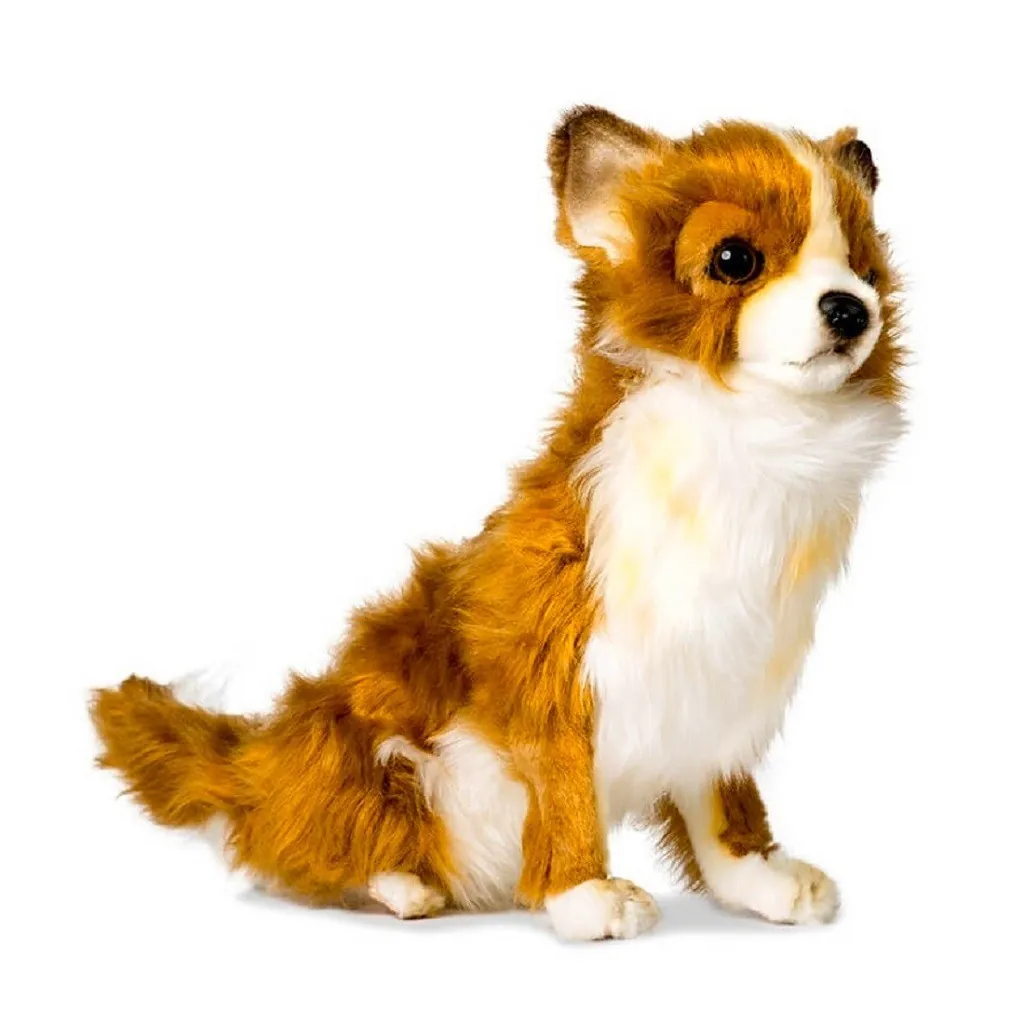 Pluszowy Chihuahua siedzący z długimi włosami 6502 Hansa Hansa - 1