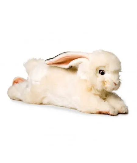 Pluszowy biały królik leżący 6523 Hansa Hansa - 1