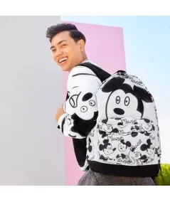 Sac à dos Mickey Mouse grande école gris Artist Series Disney Store Disney Store - 5