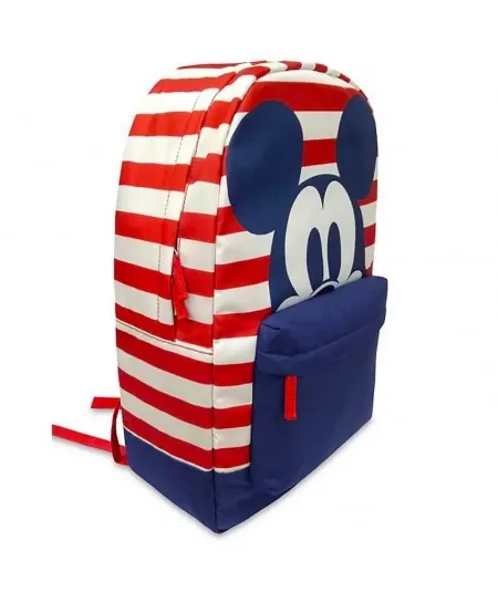 Backpack Mickey Mouse striped big school Disney Store Disney Store - 2