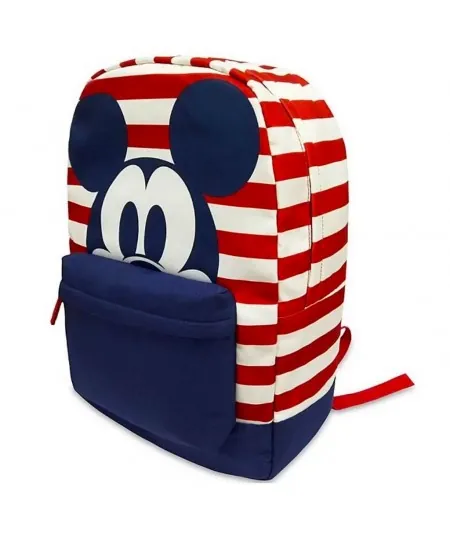 Duży plecak szkolny w paski z Myszką Miki Disney Store Disney Store - 4