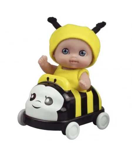 Bambola mini Lil Cutesies con auto gialla 16926 Jc Toys Jc Toys - 1