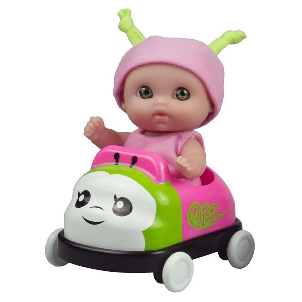 Lalka mini Lil Cutesies z różowym samochodem 16926 Jc Toys Jc Toys - 1