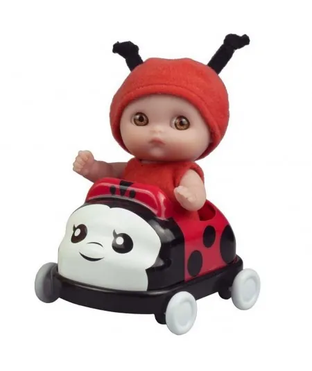 Bambola mini Lil Cutesies con auto rossa 16926 Jc Toys Jc Toys - 1