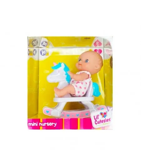 Doll mini Lil Cutesies with unicorn rock 16912-4 Jc Toys Jc Toys - 2