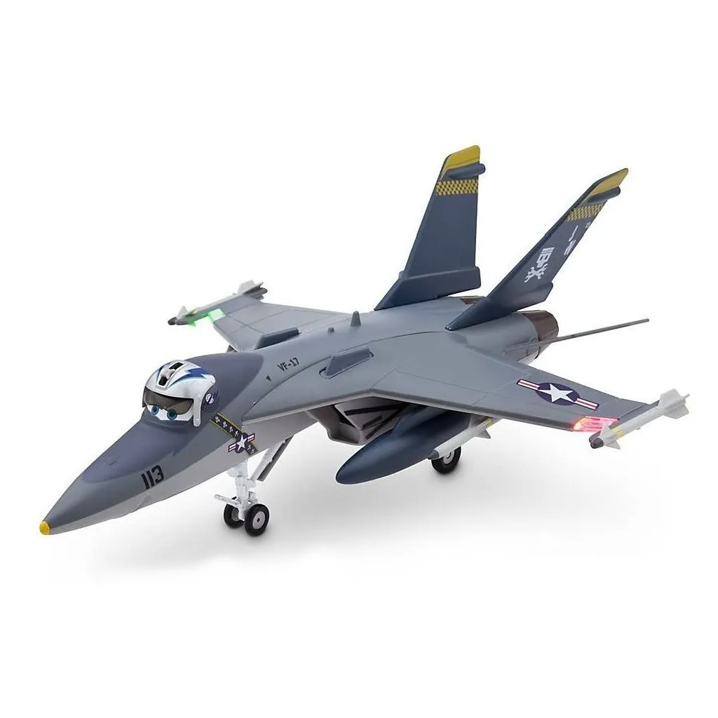 Aereo da caccia Bravo FA-18E Parlante Planes Pixar Disney Store Disney Store - 1