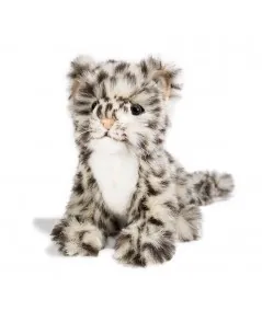 Peluche leopard de neige assis 2454 Hansa Hansa - 1