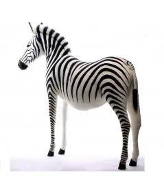 Peluche zebra gigante dimensioni reali 2600 Hansa Hansa - 2