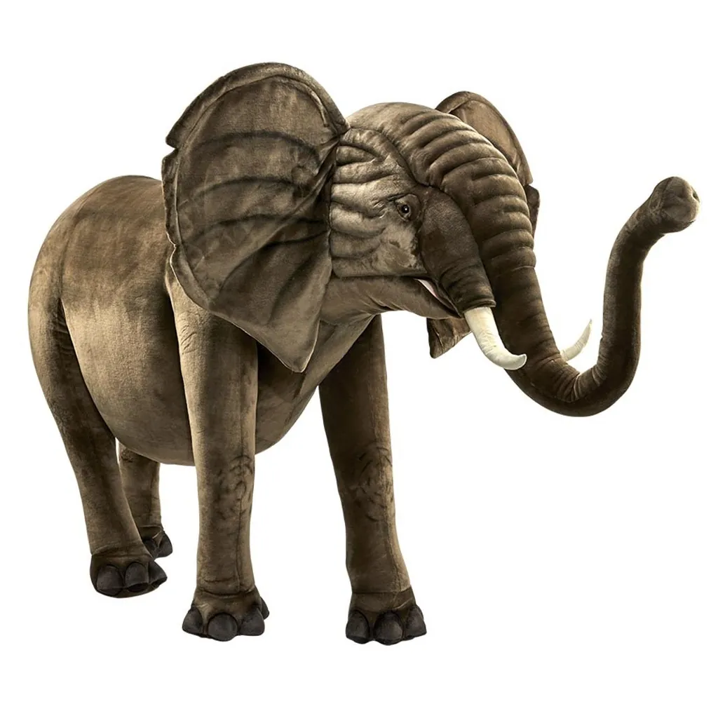 Peluche elefante gigante dimensioni reali 3234 Hansa Hansa - 1