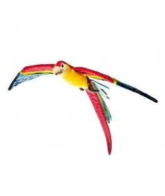 Peluche Ara Ararauna en vol 5571 Hansa Hansa - 1