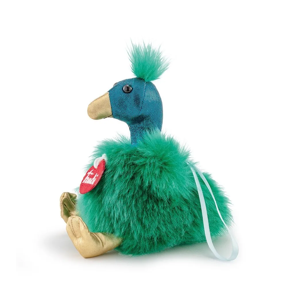 Peluche pavone charm pompon TUDM5000 Trudi Trudi - 1