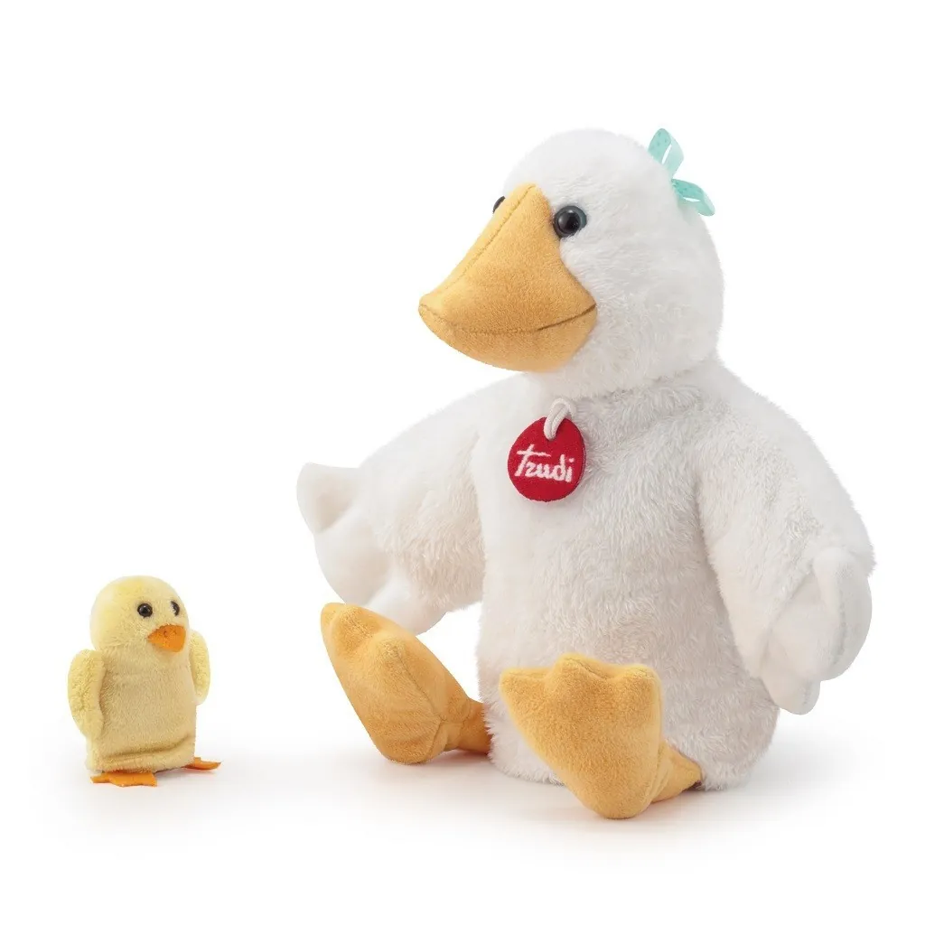 Pluszowa lalka gęś z kaczątkiem 29857 Trudi Trudi - 1