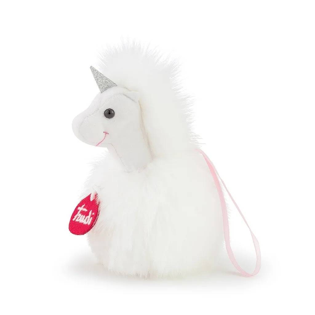 Peluche charme pompon licorne TUDM7000 Trudi Trudi - 1