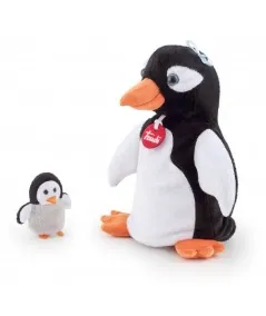 Peluche títere de pingüino con polluelo 29859 Trudi Trudi - 1