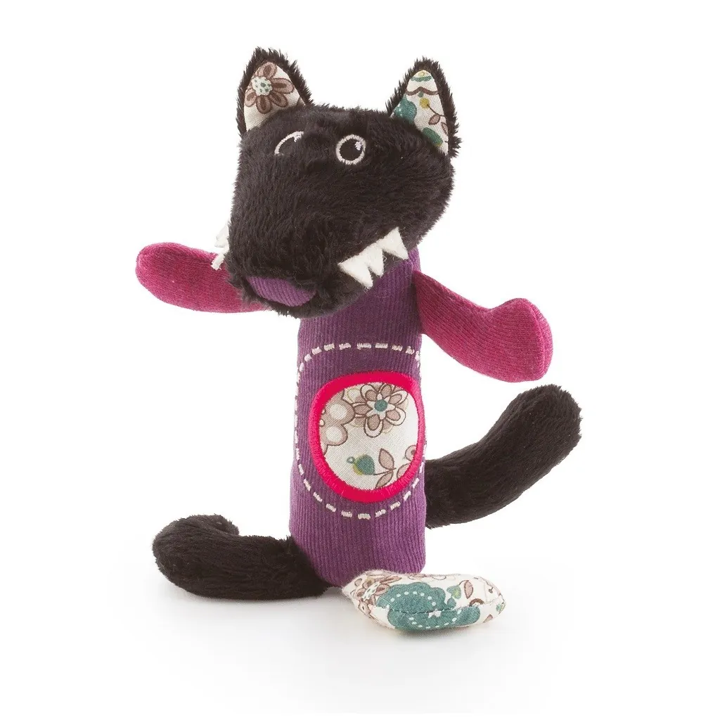Peluche mini squeaker loup Rufus 19431 Trudi Trudi - 1 Peluche mini squeaker loup Rufus 19431 Trudi Trudi - 1