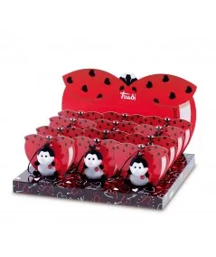 Mini słodka pluszowa biedronka z sercem 51328 Trudi Trudi - 4