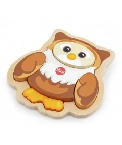 Puzzle wood owl Rinaldo 88011 Trudi Living Trudi by Sevi - 2