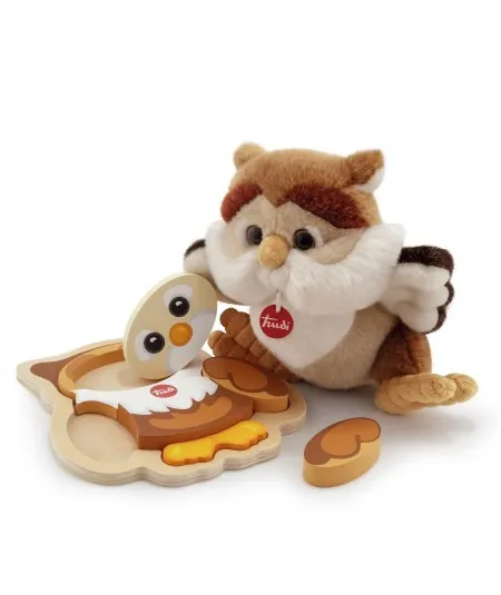 Puzzle bois owl Rinaldo 88011 Trudi Vivre Trudi by Sevi - 3