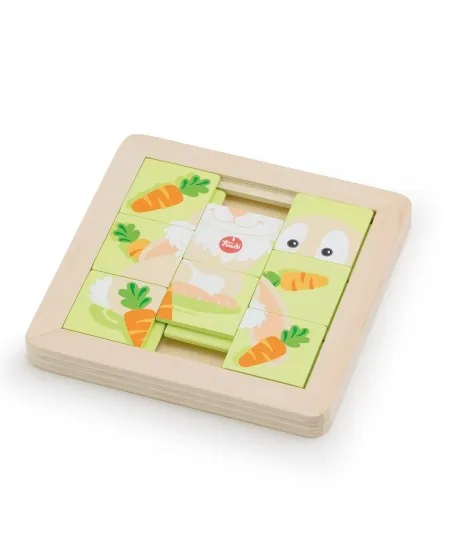 Oliviero conejo de madera slide puzzle TUE44000 Trudi Vivir Trudi by Sevi - 1