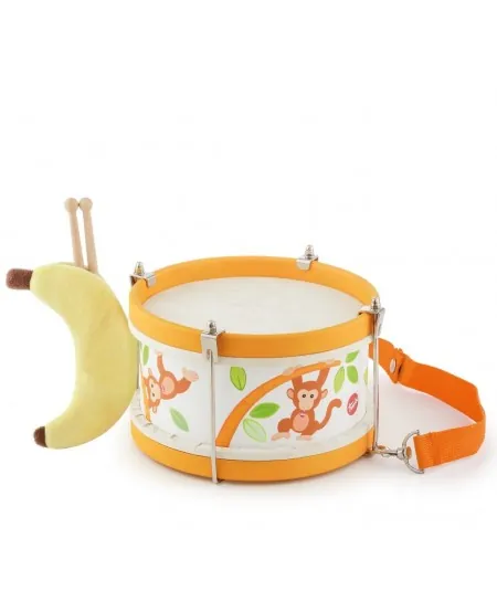 Drum muzyczny drewno małpa 88034 Trudi Siwy Trudi by Sevi - 1