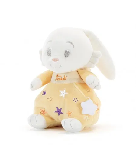 Plüschtier kaninchen mit gelbem Kleid Größe S 18172 Trudi Trudi - 1