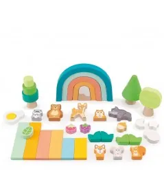 Set constructions vie en bois TUE43000 Trudi Vivre Trudi by Sevi - 1