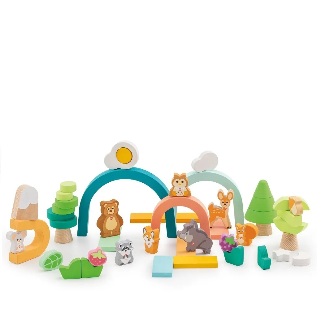 Trudi Sevi 83063 - Set Costruzioni Trudi Sevi Ranch (53 pz