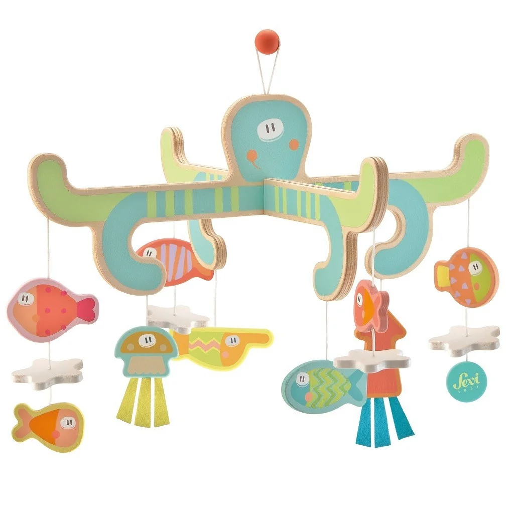 Underwater world wooden mobile 83035 Sevi Trudi Trudi by Sevi - 1
