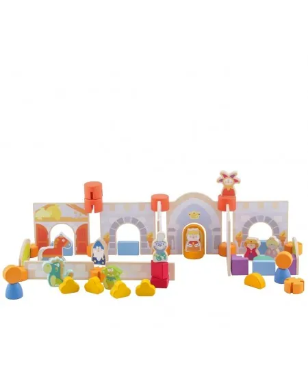 Wooden castle construction set 83070 Sevi Trudi Trudi by Sevi - 2