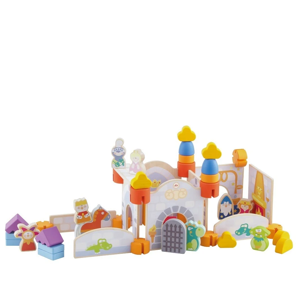Wooden castle construction set 83070 Sevi Trudi Trudi by Sevi - 1