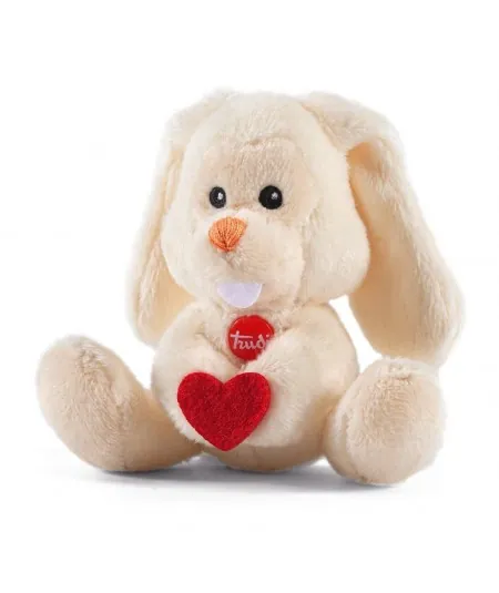 Peluche mini coniglio Virgilio con cuoricino 51329 Trudi Trudi - 1
