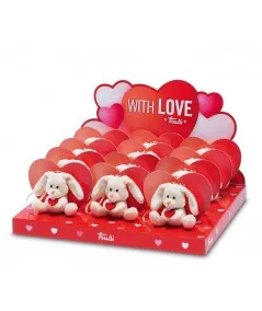Plüschtier mini kaninchen Virgil mit Herz 51329 Trudi Trudi - 3