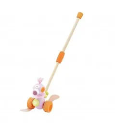 Sevi 83079 Flamingo Holz-Schiebespielzeug Trudi Trudi by Sevi - 1