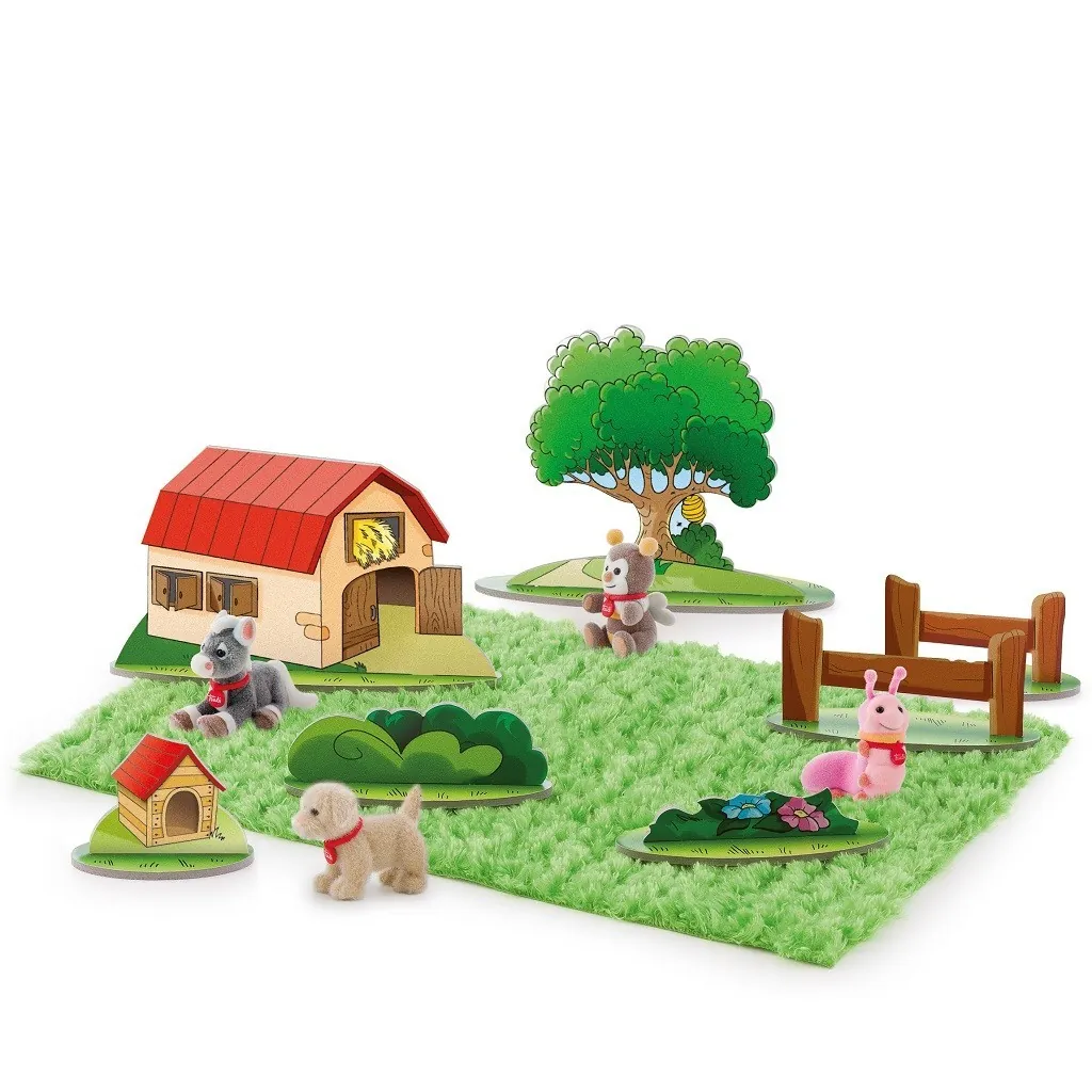 Coffret de jeu ferme floqué 31034 Trudi Disney Store - 1