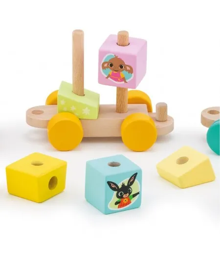 Bing TUE63000 Sevi wooden train set Trudi Trudi by Sevi - 3