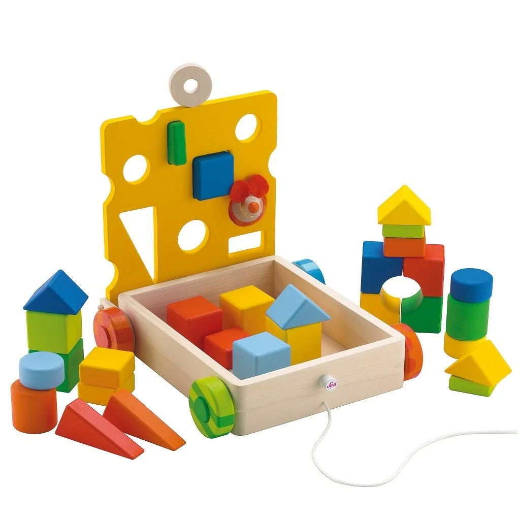 Set de cubes de construction Top en bois 81675 Sevi Trudi Trudi by Sevi - 1