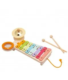 Sevi 82839 wooden metal xylophone musical instrument Trudi Trudi by Sevi - 1