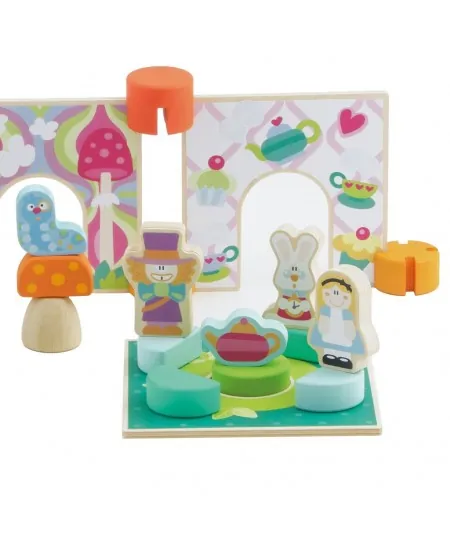 Set constructions in wood magic land Alice 83069 Sevi Trudi Trudi by Sevi - 3