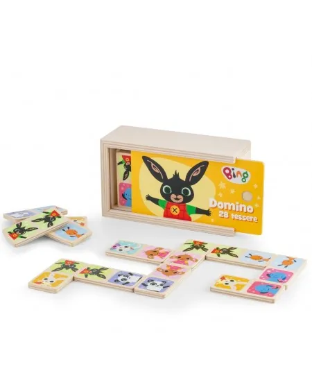 Drewniane domino Bing TUE64000 Sevi Trudi Trudi by Sevi - 2