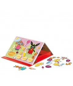 Drewniane puzzle magnetyczne Bing TUE61000 Sevi Trudi Trudi by Sevi - 1