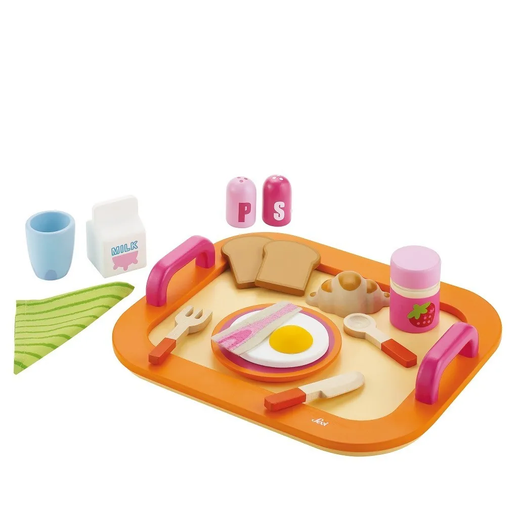 Sevi 82317 ensemble de plateaux de petit-déjeuner en bois Trudi Trudi by Sevi - 1