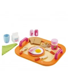Sevi 82317 ensemble de plateaux de petit-déjeuner en bois Trudi Trudi by Sevi - 1