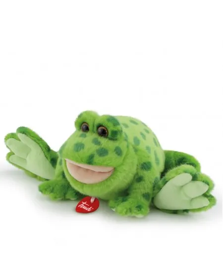 Peluche taille classique en bois S grenouille Rita 24762 Trudi Trudi - 1